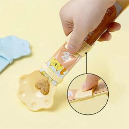 Pet colher de ração para gato, colher Strip, Treats Squeezer, dispensador de comida, cachorro e gatinho Snack, Liquid Food Scoop, Kitty Treat Acessórios - Image 3