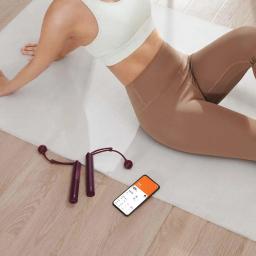 Xiaomi-Mijia inteligente pular pular corda, XMSR-P803, contador com ajuste App, cálculo de calorias ajustáveis, fitness esporte, profissional - Image 2