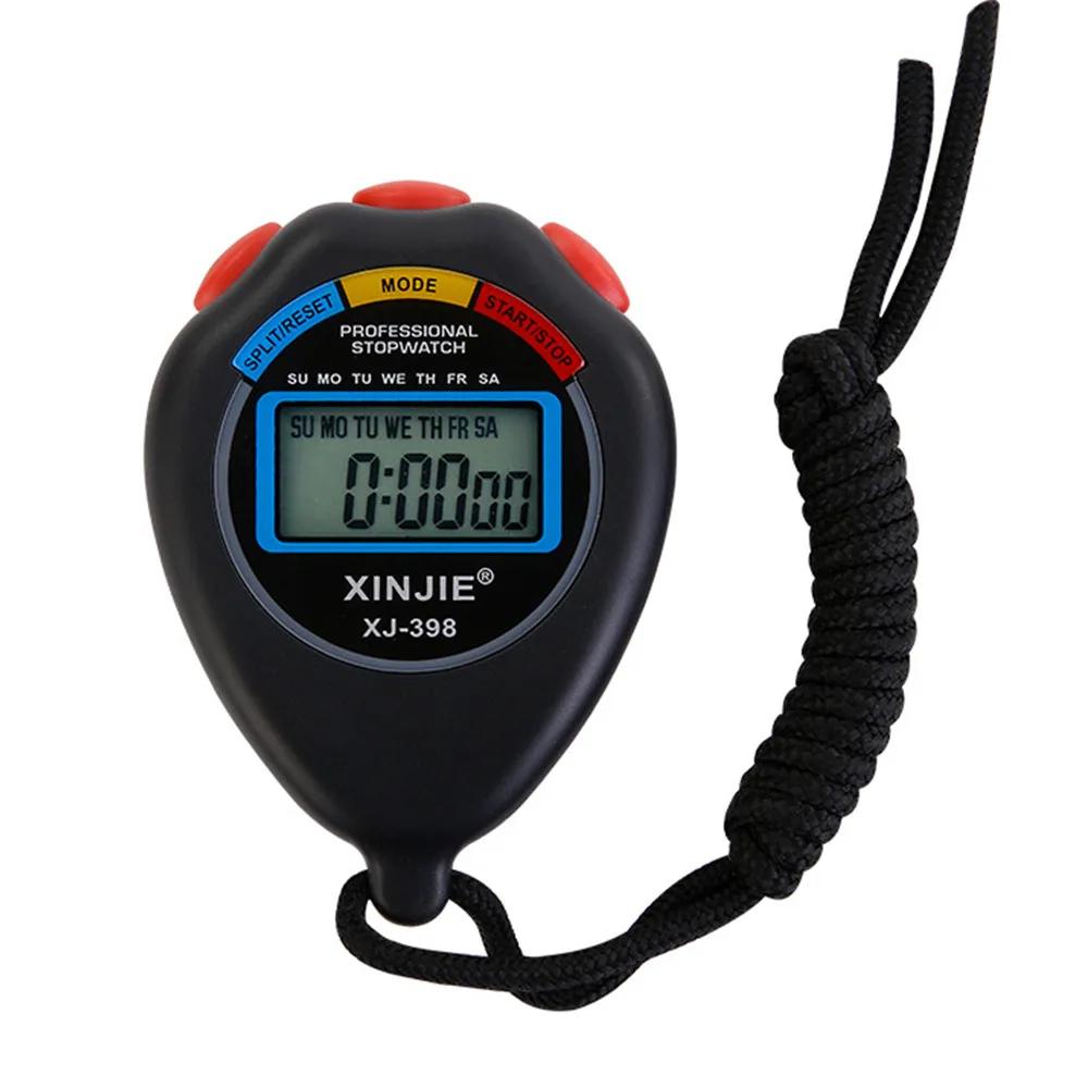Esporte Digital profissional cronômetro, cronômetro portátil impermeável, cronômetro LCD cronômetro, ferramentas de bolso - Image 1