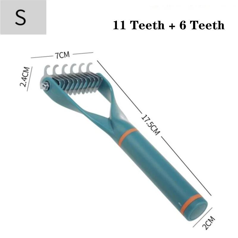 Kimpets Fur Knot Grooming Pente, escova de remoção de pêlos gato, ferramentas dupla face, Dog Grooming, Pet Products Fornecedores - Image 1