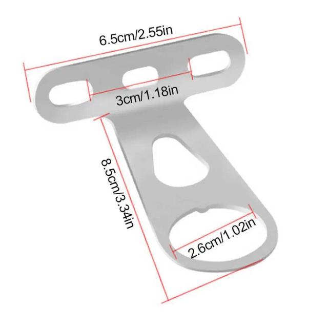 Suporte Universal para Cesta de Bicicleta com Luz Frontal - Ideal para Bicicletas Dobráveis e Mountain Bikes