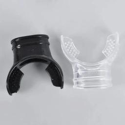 Mergulho Respiração Tubo, Boquilha De Mergulho, Garrafas De Ar, Regulador De Snorkel, Silicone Suave Subaquática, Leve, 1Pc - Image 3