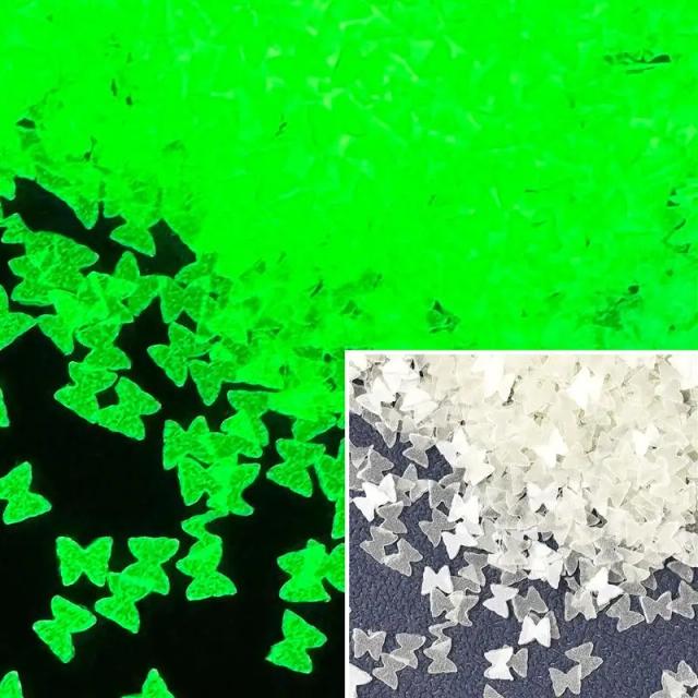 Resina Epóxi Luminosa com Lantejoulas de Lua e Estrelas para DIY, Moldes de Silicone, Arte de Unhas e Decoração de Joias - 1000 Peças de 3mm
