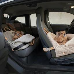 Portátil Pet sacola, Dog Bag, assento de carro, viagens ao ar livre, cama e arnês, lavável, Puppy sacola para Chihuahua, Yorkie, luxo - Image 3
