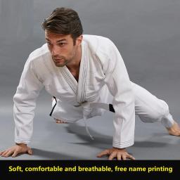 New Jujitsu Bjj Gi Brasileiro Terno Adulto Criança Tamanho do quimono Artes Marciais Uniforme Grappling Uniform - Image 5