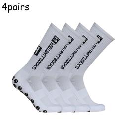 Meias esportivas antiderrapantes FS para homens e mulheres, meias de competição profissional, rúgbi e meias de futebol, 4 pares por conjunto, novo, 2024 - Image 6