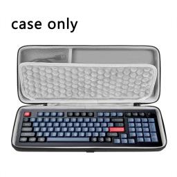 Geekria-caso teclado portátil para 100 chaves, bolsa de transporte de viagem, compatível com alma f99, keychron v5/q5/k4 - Image 1