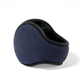 Earmuffs à prova de vento para homens e mulheres, protetor auricular, grosso, luxuoso, velo, ao ar livre, ciclismo, macio, quente, inverno - Image 5