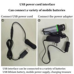 Chuveiro portátil Máquina de banho de viagem Equipamento de banho de acampamento de férias Cabeça de chuveiro de ajuste 3gear Adaptador de energia universal Interface usb Pode ser conectado à fonte de alimentação móvel - Image 6