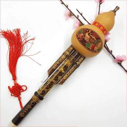 Cabaça chinesa cucurbit flauta handmade handmade hinusi étnica instrumento musical, c chave, tom bb para iniciantes, amantes de música - Image 2