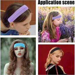 Headbands elásticas esportivas para mulheres, elásticas, doces, moda, sweatbands para fitness, ioga, corrida, ciclismo, pacote 10 - Image 3