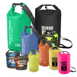 10l saco de natação à prova dwaterproof água saco seco pacote armazenamento acampamento ao ar livre caminhadas caiaque canoagem rio trekking boating esportes aquáticos sacos - Image 1