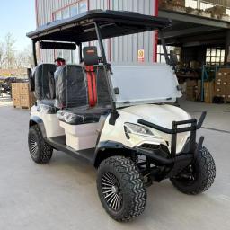 Nova energia caça buggy golfe elétrico turismo carro segurança 4 6 assento 48v 72v bateria de lítio carrinho de golfe elétrico - Image 2