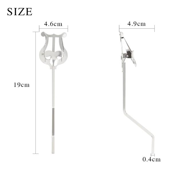 Suporte Portátil para Partituras de Instrumentos de Sopro como Saxofone, Clarinete, Trompete e Mais