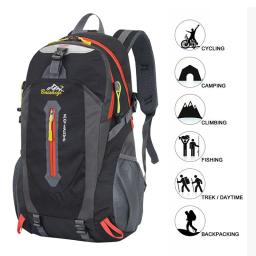 Mochila de escalada ao ar livre para homens, sacolas esportivas de trekking, mochilas unissex de montanhismo para homens, 40L - Image 1