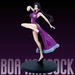 Uma peça anime boa hancock figuras brinquedos gk cobra princesa figura de ação 21cm sexy cheongsam menina boneca estatuetas estátua - Image 3