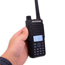 BaoFeng-HAM rádio bidirecional, VFM, teclado UHF, leitor de rádios FM, esportes ao ar livre, camping, caminhadas, comunicação sem fio, H6, 10W - Image 4
