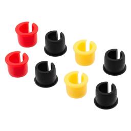 4 pçs leve bicicleta schrader válvula aro plug aro da roda mini tubo interno adaptador de borracha plug plástico prático - Image 2