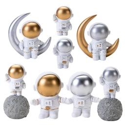 Astronauta e planetas Decoração de bolo para crianças, Spaceman Baking Ornaments, Boy Universe Outer Space, Birthday Party Supplies, 1 Pc, 3Pcs - Image 2