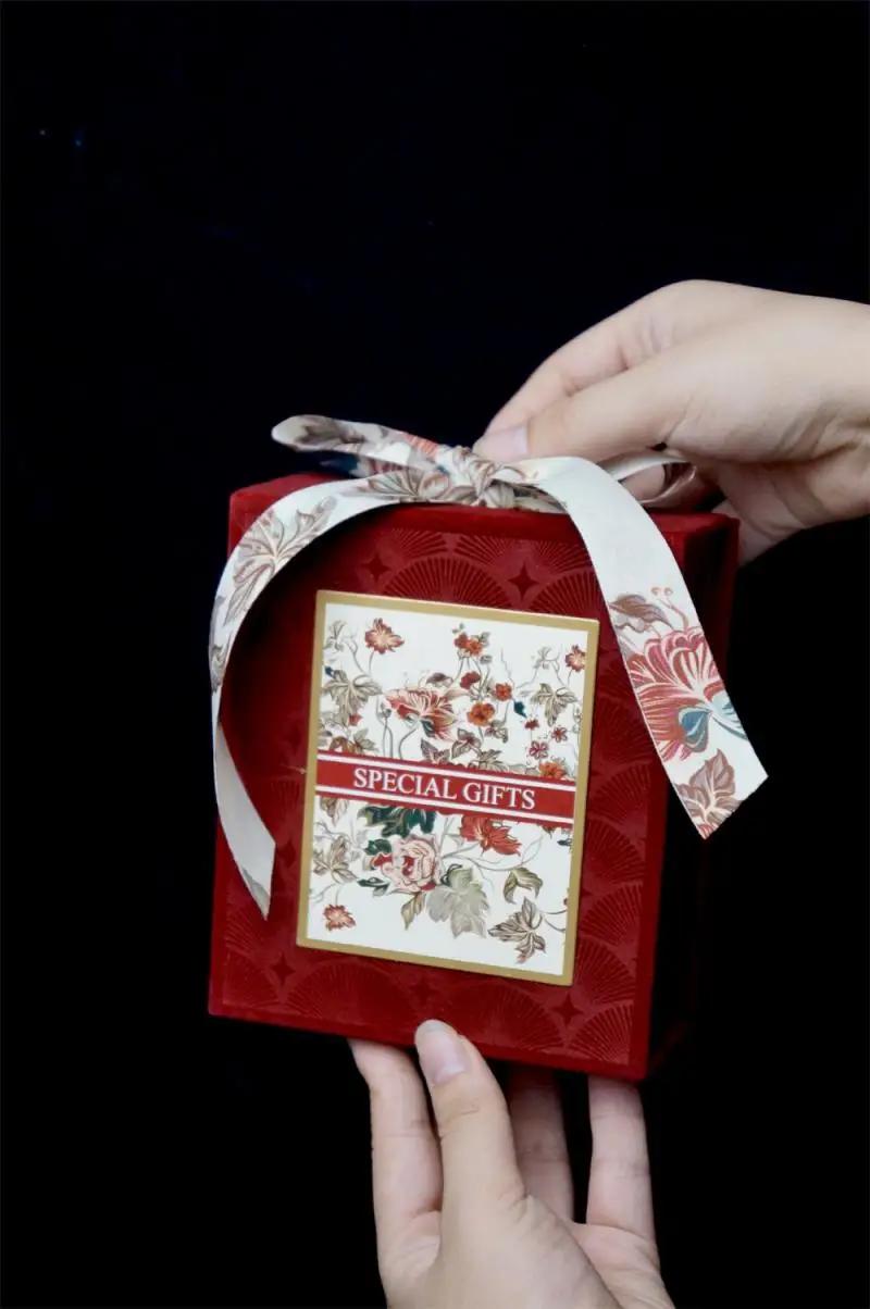 Caixa de presente para casamento, Caixa de presente para embalagem de casamento, Caixas de presente grandes portáteis com tampas - Image 1