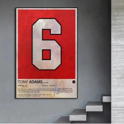 Famoso Jogador de Futebol Jersey Numbers Cartaz, Futebol Esporte Impressões, Impressão Canvas, Wall Art, Imagem para Sala de Estar, Decoração Presente - Image 2