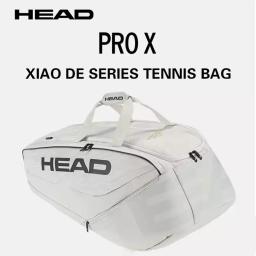 Saco de raquete de tênis de cabeça, grande capacidade para 12 peças, simples, moda, portátil, mochila para badminton - Image 4
