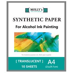 Yupo-Alcohol Ink Vellum Papel Sintético Liso, Translúcido, Adequado para Pintura, Desenho, Arte, Artesanato DIY, A4 - Image 1