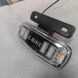 Bicicleta traseira LED Luz Traseira, Lanterna de Segurança Ciclismo, Luzes de Corrida, Luzes de Freio, LED, 4 Modos, 2-in-1 - Image 4