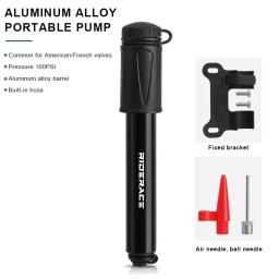 RIDERACE-Mini Bomba De Ar De Mão De Ciclismo, Inflador De Pneu De Bicicleta, Portátil, Alta Pressão, Bola, MTB, Estrada, Bicicleta, Coleção AliExpress - Image 2
