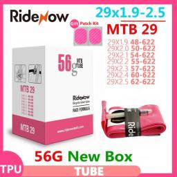 Câmera ultraleve RideNow TPU MTB 29 Tubo interno de bicicleta 29x1.9 1.95 2.0 2.1 2.2 2.3 2.4 2.5 Polegada Pneu de bicicleta de montanha 26 27.5 29er - Image 3