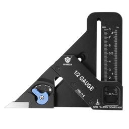 Preciso Centro Marcação Ferramenta De Medição, Liga De Alumínio, Gauge Workpiece, Scriber Ferramenta, Tabela Router, 1, 2 - Image 3