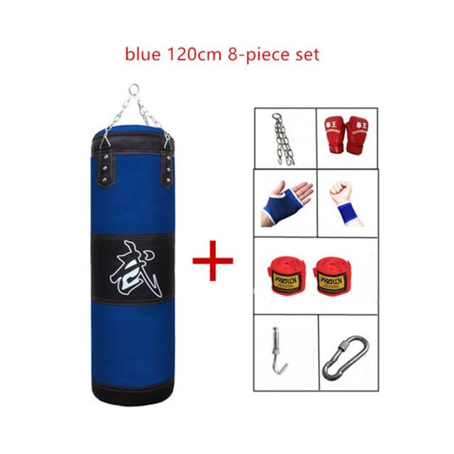 Saco de Boxe Resistente para Treino em Casa - Ideal para Crossfit e Muay Thai, 100cm e 80cm