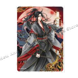 Anime Cartões de Manga com Máquina Azul Esquecer, Manga Cartões, FM Card, Assinatura Card Collection, Wei Wuxian, Presentes Toy, Original - Image 3