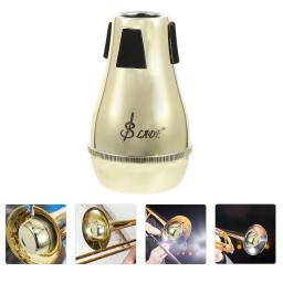 Trombone tenor profissional, saxofone delicado, instrumento musical mudo - Image 1