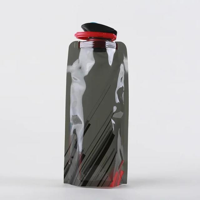 Bolsa de Água Dobrável Ultraleve Portátil de 700ml para Esportes ao Ar Livre, Caminhadas e Corrida