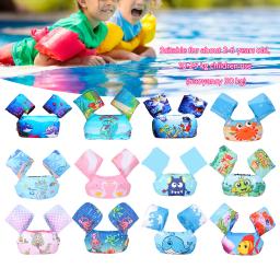 Cartoon Swimming Floats Ring, manga do braço, nadar braçadeiras flutuantes, criança flutuante piscina segurança engrenagem, treinamento de natação espuma - Image 1