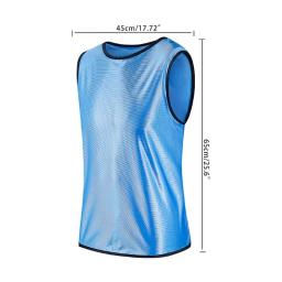 Camisa sem mangas para time de futebol e basquete, roupa esportiva respirável para homens e mulheres, 2021 - Image 6