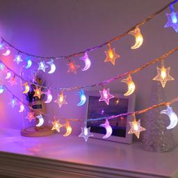 1pc 1.5/3/6m estrela & bolha bola luzes de fadas-ideal para sala, aniversário, festa, decoração de casamento, presente - Image 3