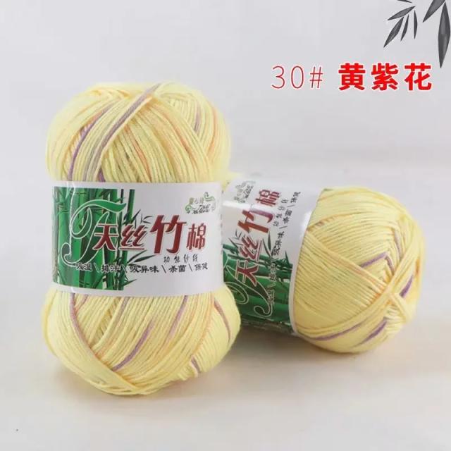 Fios Naturais de Tricô em Fibra de Bambu: Confortáveis e Quentes - Kit com 2 Peças T-shirt Threads
