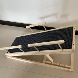 Rampa dobrável portátil para cão e gato, Rampa para animais de estimação, tapete antiderrapante, trilhos laterais de segurança, escada para sofá, cama do carro, escada até 200 libras - Image 5