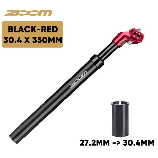 ZOOM Suspensão Selim Bicicleta 350mm Amortecedor MTB