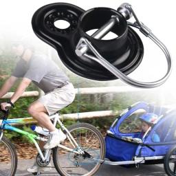 Bicicleta Trailer Engate Acoplador para Carrinho de Bebê ou Pet Bicicleta Anexo Universal Conector Rack Reboque Cabeça Linker Ciclismo Acessório - Image 1