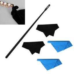 Kit De Limpeza De Flauta De Microfibra, Haste De Limpeza De Flauta, Pano De Limpeza Colorido, Saxofone Swab, Pano De Polimento, 5Pcs - Image 1