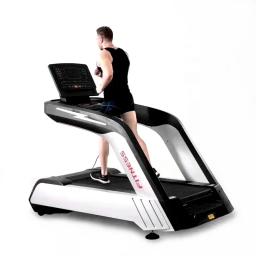 Comercial Gym Fitness esteira com tela de TV, executando andando máquina, treino, musculação, motor AC, 3HP - Image 2