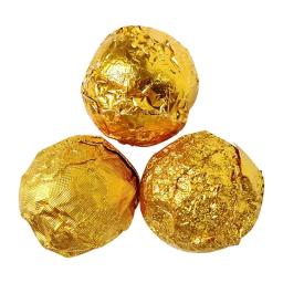 100 pcs/pacote de ouro folha de alumínio doces chocolate cookie embrulhando estanho papel festa diy metal gravação presente embalagem artesanato papel - Image 5