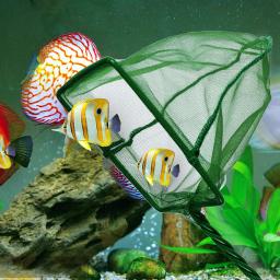 Aquário Praça Rede De Pesca, tanque De Peixes, equipamento De Pesca De Punho Longo, Gadget Suave De Limpeza Ambiental, Suprimentos, 1Pc - Image 1