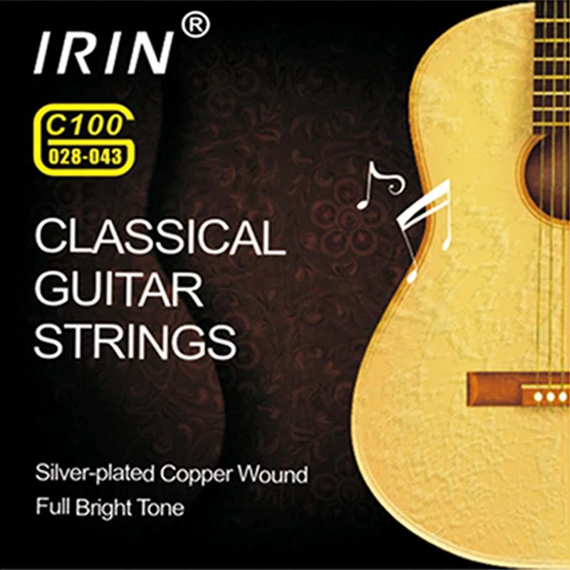 IRIN 6 Pçs/set Cordas de Guitarra Clássica Cordas de Guitarra de Nylon Corda de Guitarra Clássica Acessórios para Instrumentos de Guitarra - Image 1