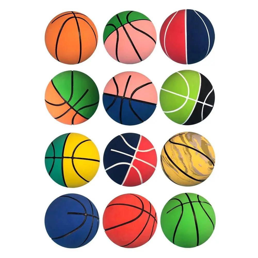 1pc 6cm bolas bouncy de borracha macia bola de squash mini elástica basquete adultos anti ansiedade alívio do estresse malabarismo saltando bolas - Image 1