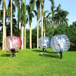 Esporte ao ar livre inflável zorb bola bolha futebol colisão impacto bola de ar pára-choques bolha futebol esportes festa liga construção - Image 2