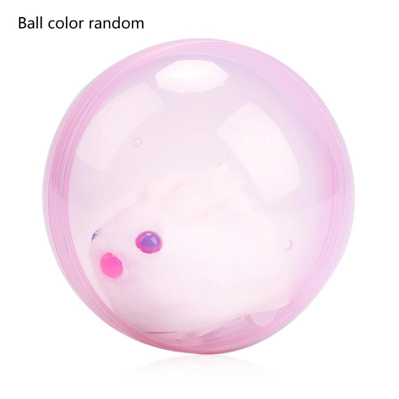 brinquedo eletrônico bolas rolantes para animais estimação, hamster simulado, brinquedo automático para gato - Image 1